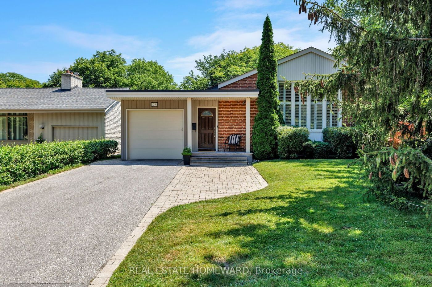 Prepared Toronto home exterior ready for listing photography